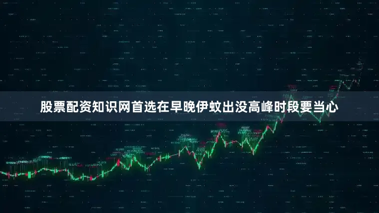 股票配资知识网首选在早晚伊蚊出没高峰时段要当心